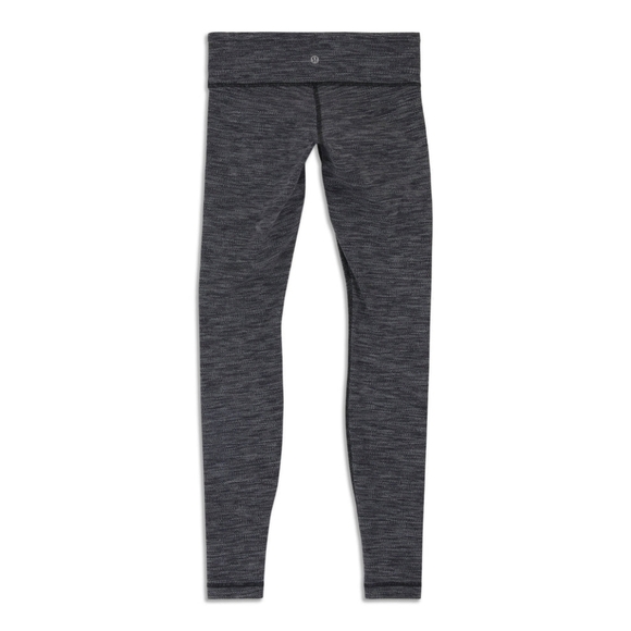 Lululemon Wunder Under Heathered Textured Leggings Size 6 - Picture 2 of 14